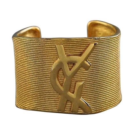 ysl armband gold|ysl cuff bracelets.